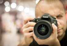 Fotograf Canon Spiegelreflexkamera