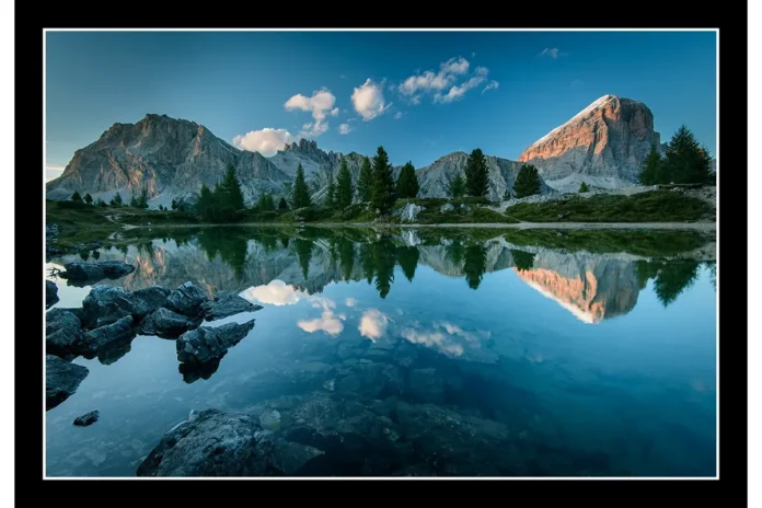 Fertiger Bilderrahmen in Photoshop