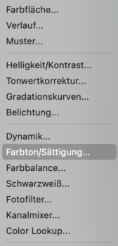 Einstellungsebene