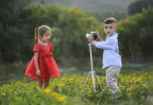 Fotografen Kinder