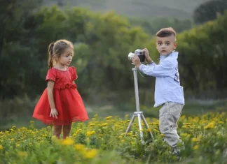 Fotografen Kinder