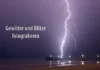 Gewitter und blitze fotografieren