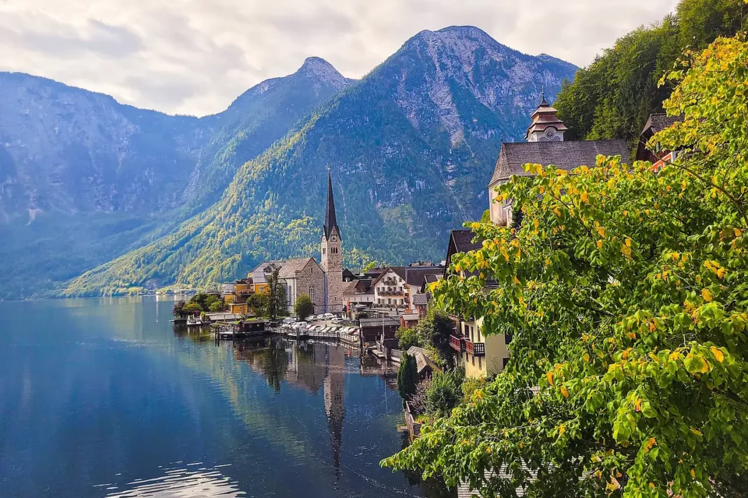 Hallstatt in Österreich