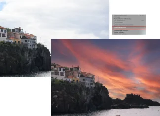 Himmel austauschen in Photoshop