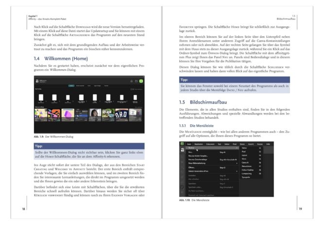 Leseprobe Affinity mitp