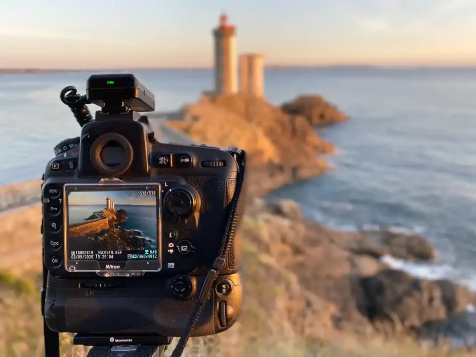 Phare du Petit Minou Leuchtturm mit D810 mit Liveview