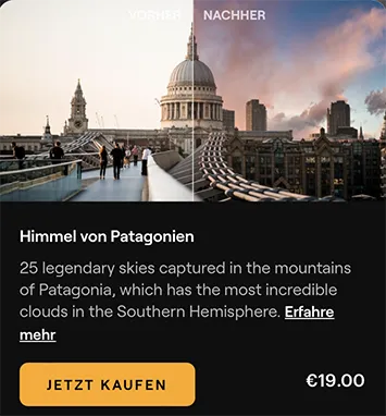 Zukauf in Luminar Neo