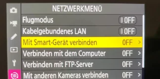Netzwerkmenu der Nikon Z9