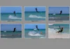 Serienaufnahme Surfer