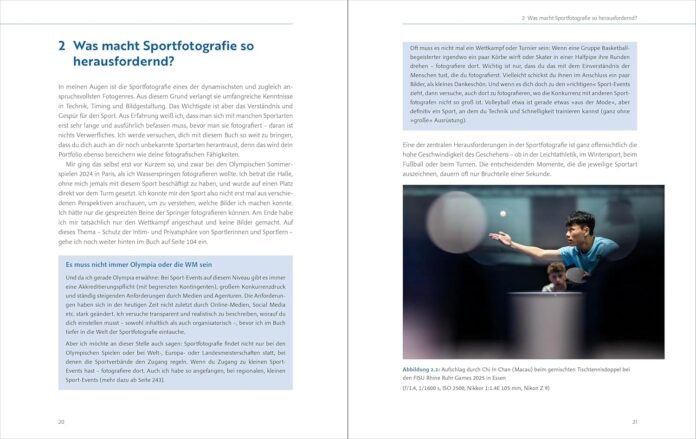 Sportfotografie Leseprobe