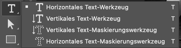 Textwerkzeug PS