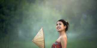 Thailand Frau Wasser