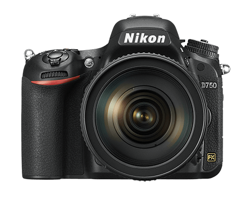 Nikon D750 Frontansicht