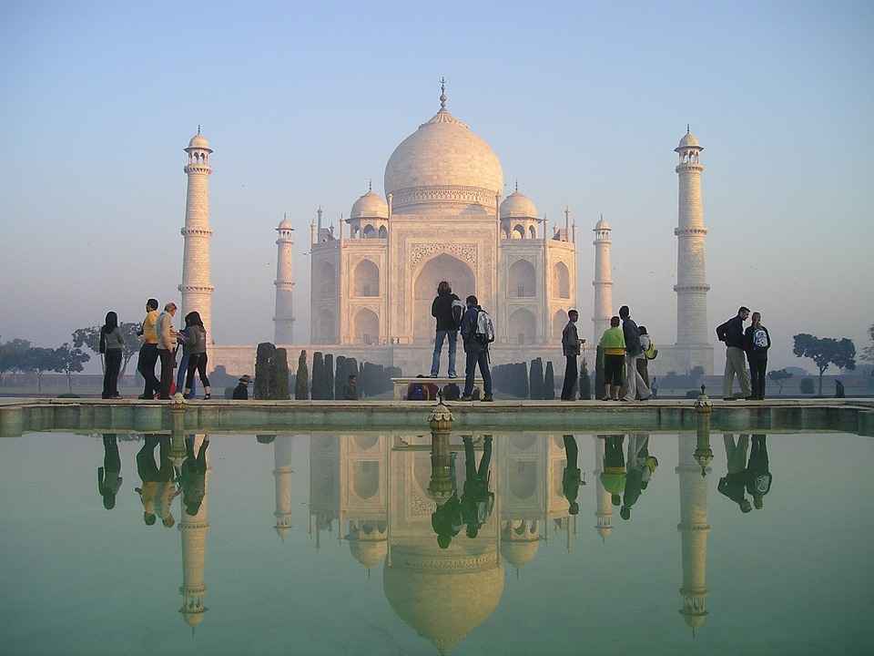 Indien Taj Mahal Goldenes Dreieck Varanasi